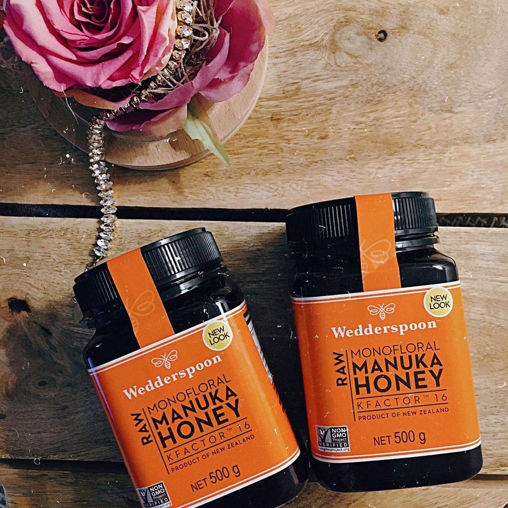 [MGO 550+ / 500G] Mật Ong Manuka Honey Weddderspoon - Theo Tiêu Chuẩn USA