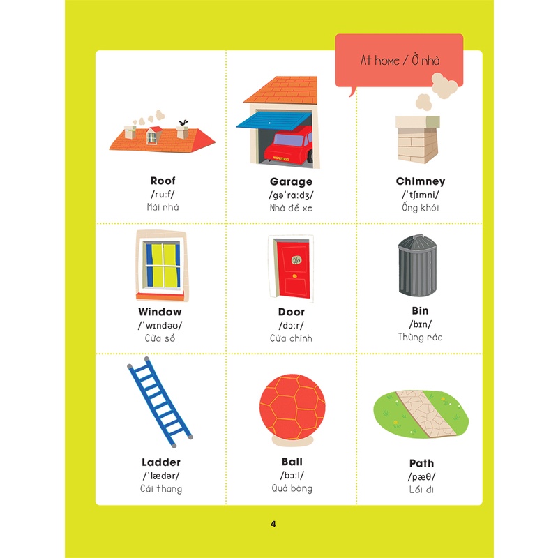 Sách Hello English! - Xin Chào Tiếng Anh!- Từ Điển Tiếng Anh Bằng Hình