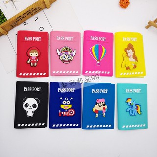 PASSPORT COVER SILICON HOẠT HÌNH 811