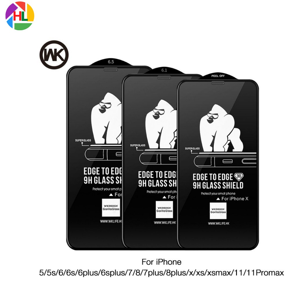 Kính cường lực iphone KingKong 5/5s/6plus/6s/6splus/7/7plus/8/8plus/plus/x/xr/xs/11/12/pro/max