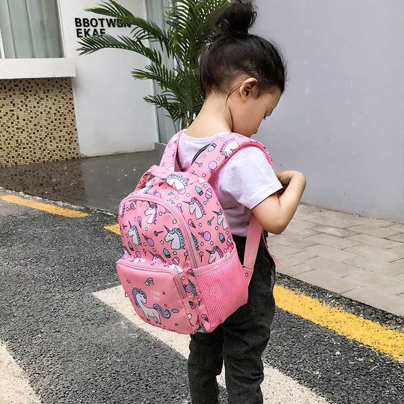 Balo Học Sinh Hình Kì Lân Cho Bé Gái
