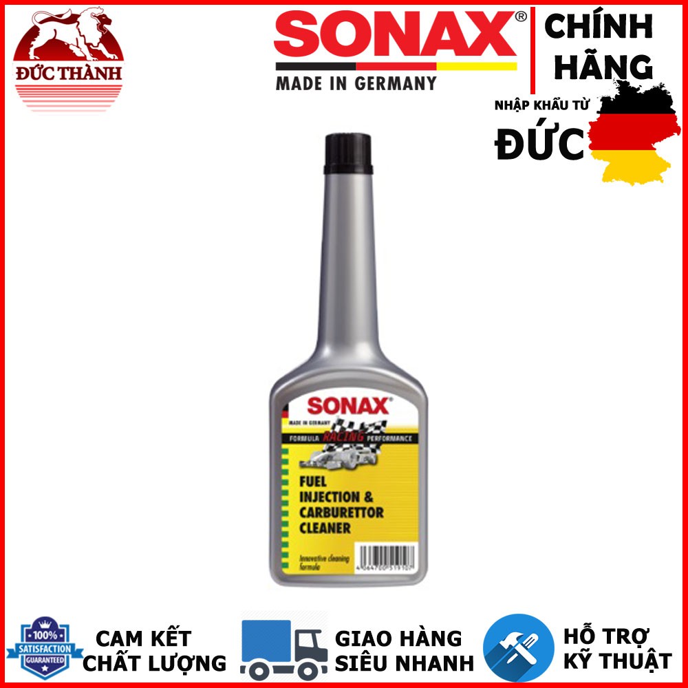 Phụ gia làm sạch hệ thống xăng Sonax Fuel System Cleaner 250ml