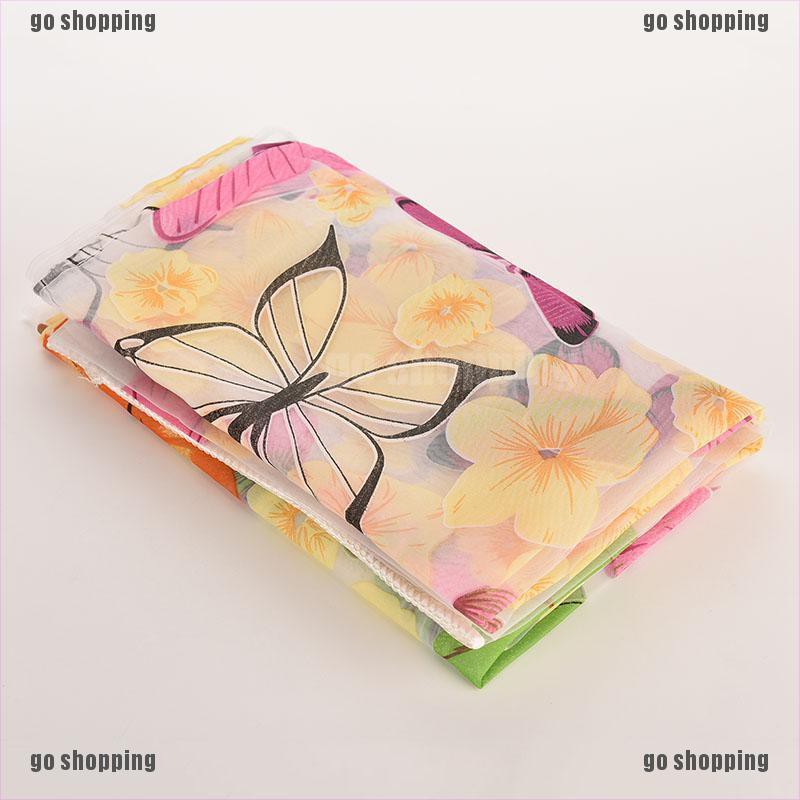 {go shopping}1 X Butterfly Print Sheer Curtain Panel Window Balcony Tulle Room Divider 1M*2M