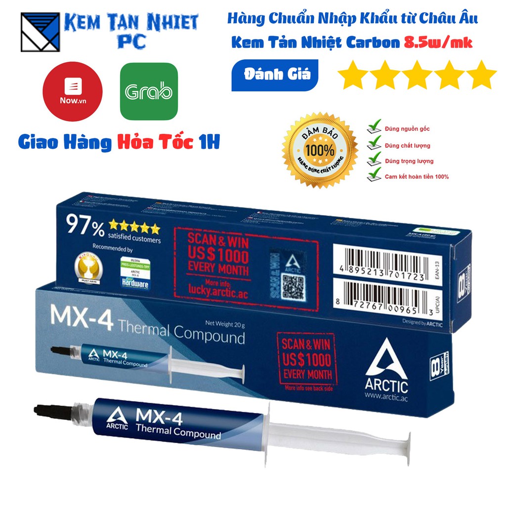 Keo Tản Nhiệt Arctic MX4 20Grams (Check QR Code)  - Chính Hãng