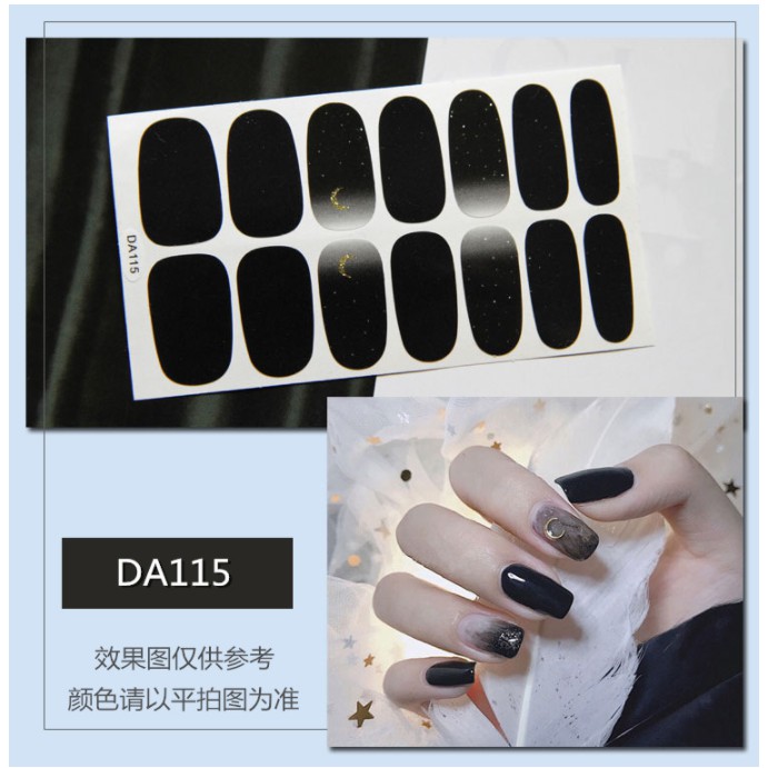 Dán móng tay ❌ 3D Korean Style Fashion nail sticker loại tốt [DA100-120]