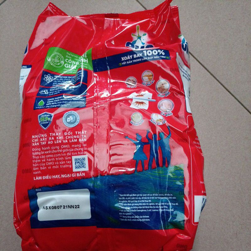 Bột giặt omo 800g