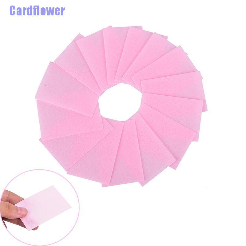 (Hàng Mới Về) Khăn Cotton Tẩy Sơn Móng Tay Không Xơ Vải Cardflower