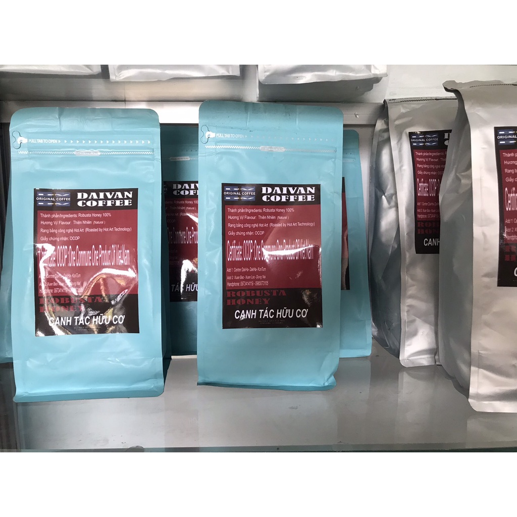 CÀ PHÊ SẠCH ROBUSTA HONEY  HẠN CHẾ ẢNH HƯỞNG TIM MẠCH- DAVAN COFFEE