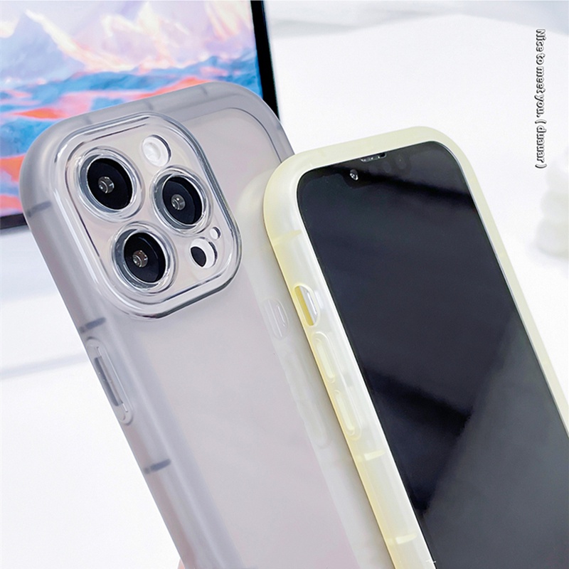 Ốp Điện Thoại Silicon Mềm Trong Suốt Chống Rơi Cho iPhone 13 Pro MAX 12 Pro MAX 11 Pro MAX X XS MAX XR