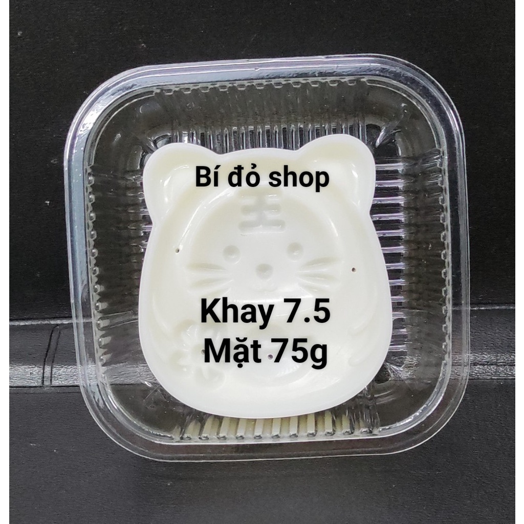 Khuôn trung thu 2022 lò xo HỔ Ù CỌP Ú 75g 1 mặt 1 nhấn
