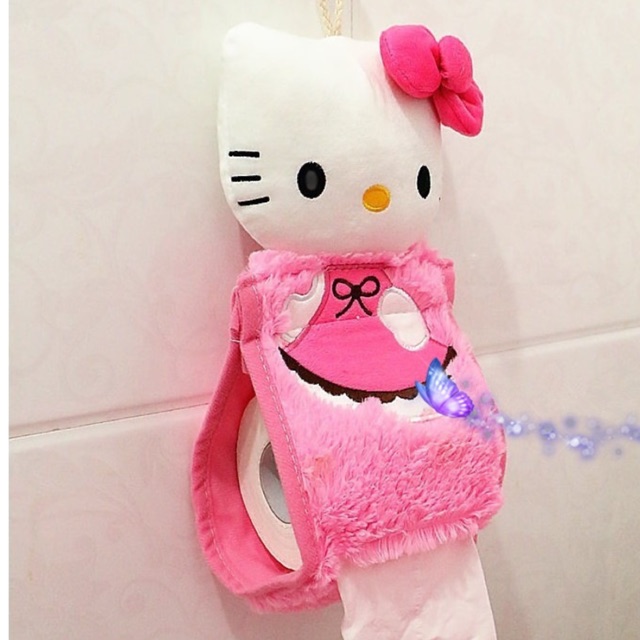 🍓 Đựng khăn giấy cuộn kitty 🍓