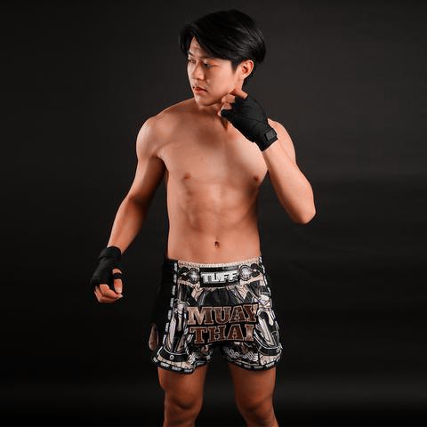 Quần Muay Thai Tuff New Retro Style Golden Gladiator