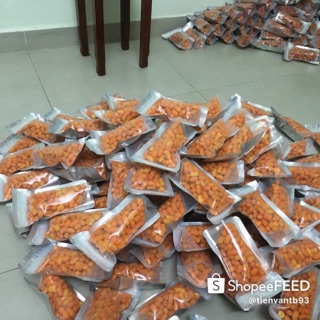 Nui sen sấy giòn( hai màu vàng+ đỏ)