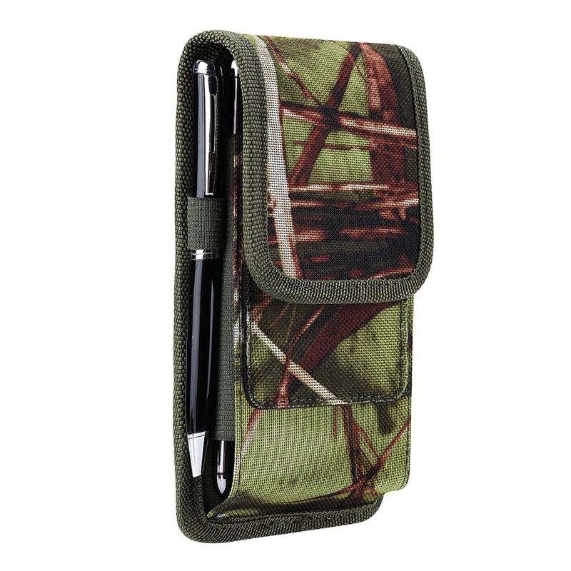 Túi đựng điện thoại 5.3-6.7 inch bằng vải nylon dành cho nam khi đi leo núi/cắm trại