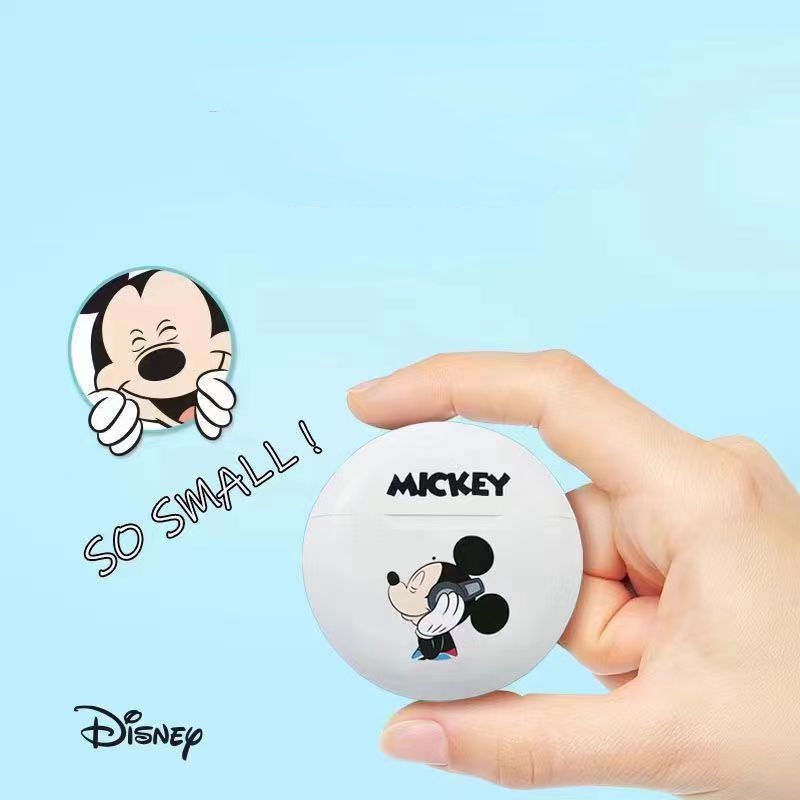 Tai Nghe Bluetooth True Wireless Mickey Và Minnie Disney Bluetooth 5.0 | Cảm Ứng | Chống Nước(Loại mới)