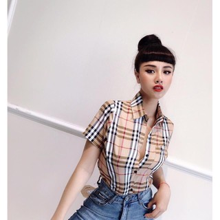 Áo sơ mi sọc kẻ bbr mẫu mới cực xinh
