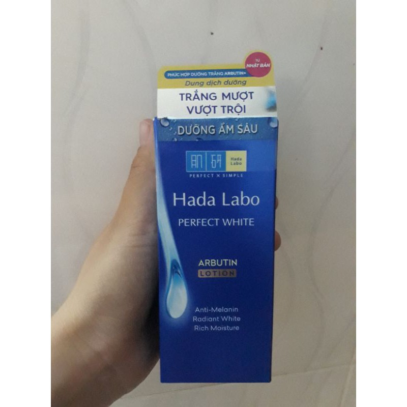 Hada Labo PERFECT WHITE Lotion - Dung dịch dưỡng trắng Hada Labo 100ml