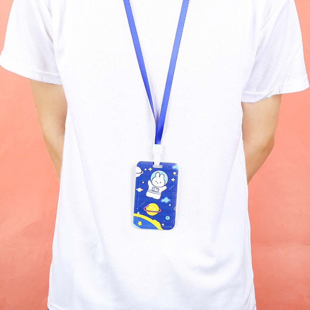 Túi Đựng Thẻ Tên Hình Động Vật Hoạt Hình Dễ Thương