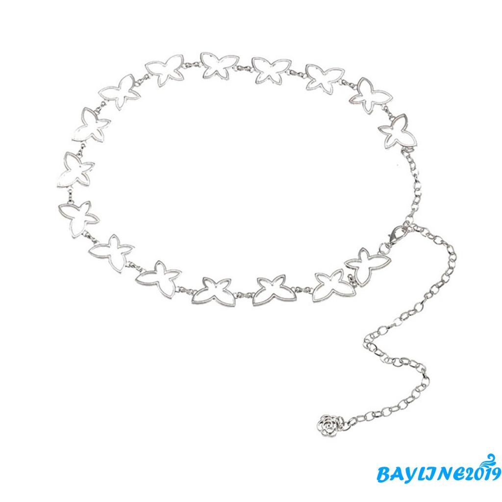 Thắt Lưng Dây Xích Hình Trái Tim Thời Trang Dành Cho Nữ