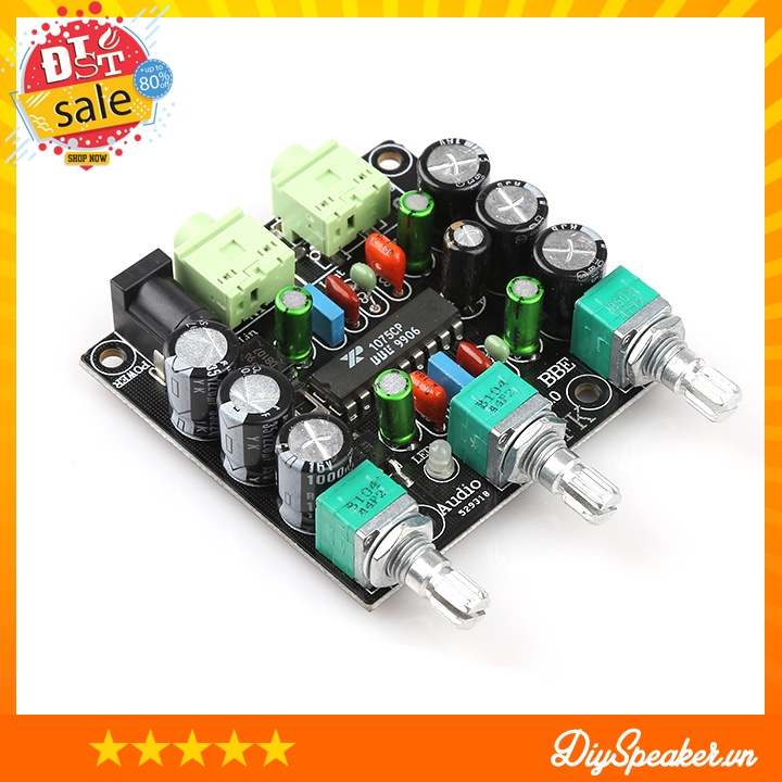Mạch âm sắc XR1075 Preamp với công nghệ bù dải âm BBE