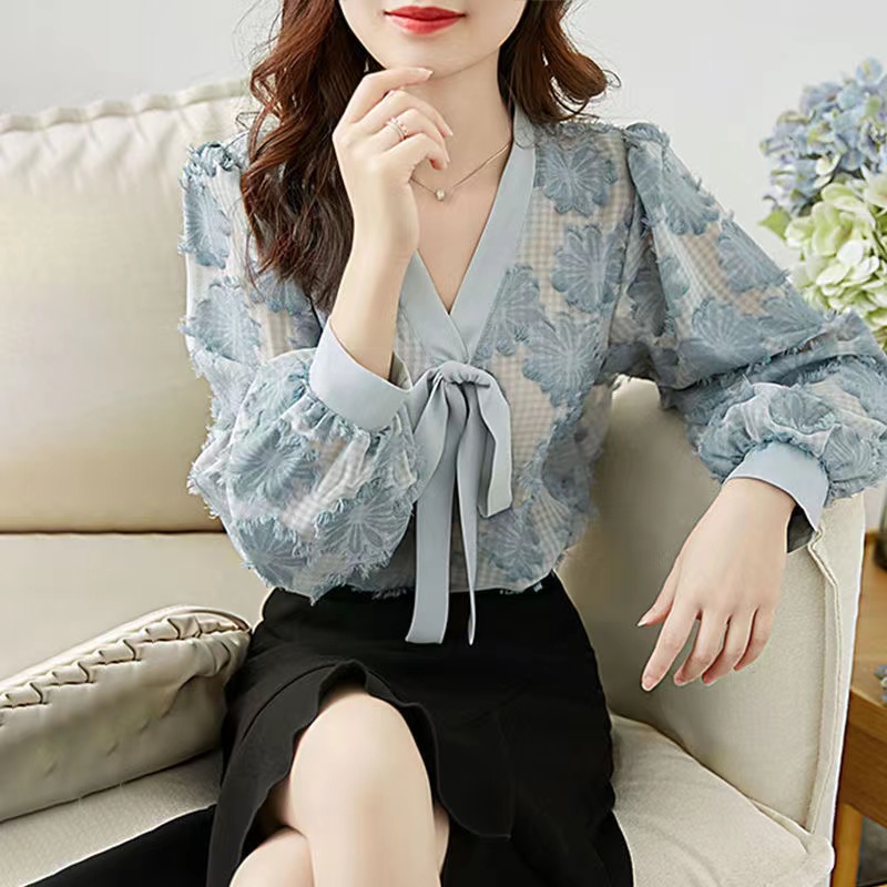 Hàng Mới Về Áo Sơ Mi Dài Tay Dáng Rộng Phong Cách Hàn Quốc Baju Wanita Lengan Panjang Hàng Mới Dành Cho Bạn Nữ
