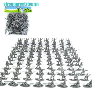 Set 100 Mô Hình Lính Đồ Chơi Mini Cho Bé
