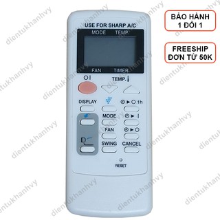 Remote Máy Lạnh Sharp 1 Chiều