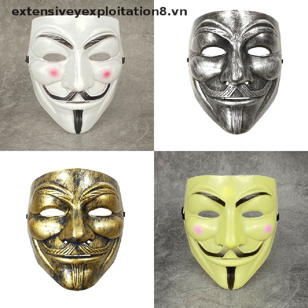 Mặt Nạ Vendetta Hacker Làm Quà Giáng Sinh Cho Người Lớn Và Trẻ Em