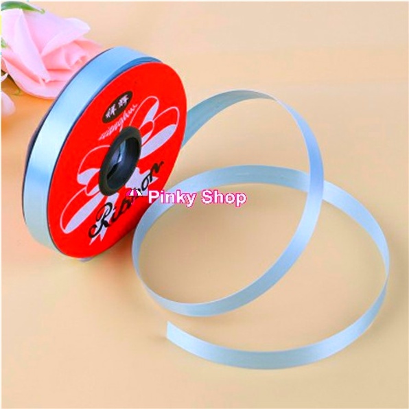 Ruy băng nhựa 1cm 2cm, 3cm làm nơ, phụ kiện trang trí giá rẻ nhiều màu làm phụ kiện handmade Pinky Shop mã RBN01