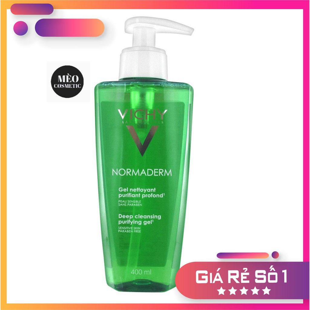 SỮA RỬA MẶT VICHY NORMADERM DEEP CLEANSING GEL | BigBuy360 - bigbuy360.vn