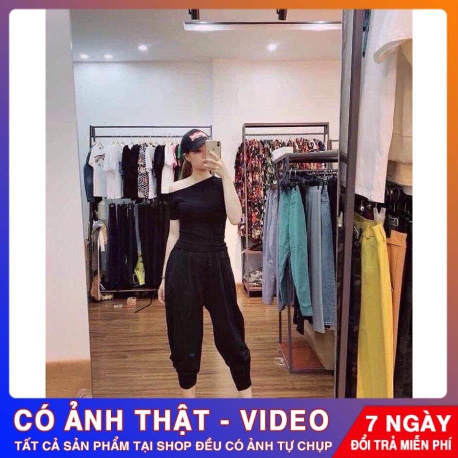 QUẦN JOGGER CHẤT THUN XOẮN ỐNG