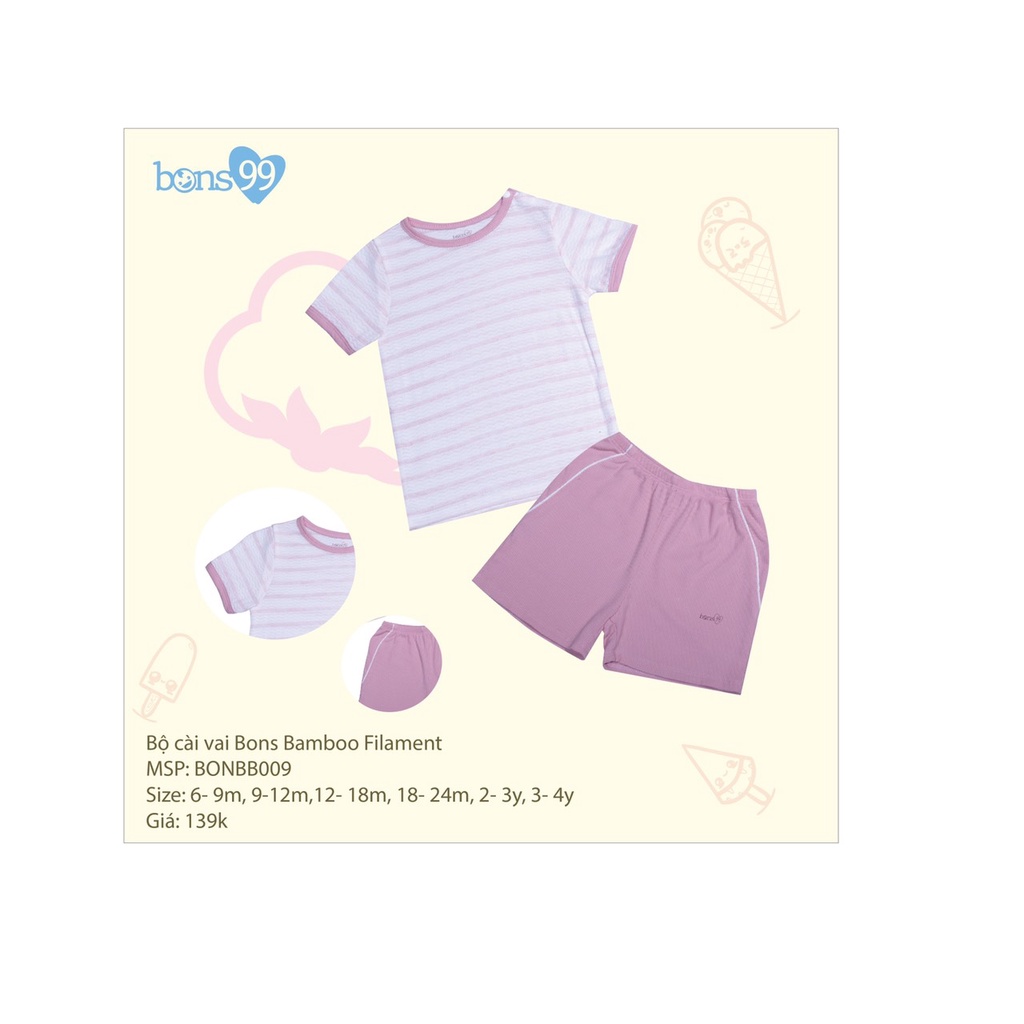 Bộ cộc tay Bons99