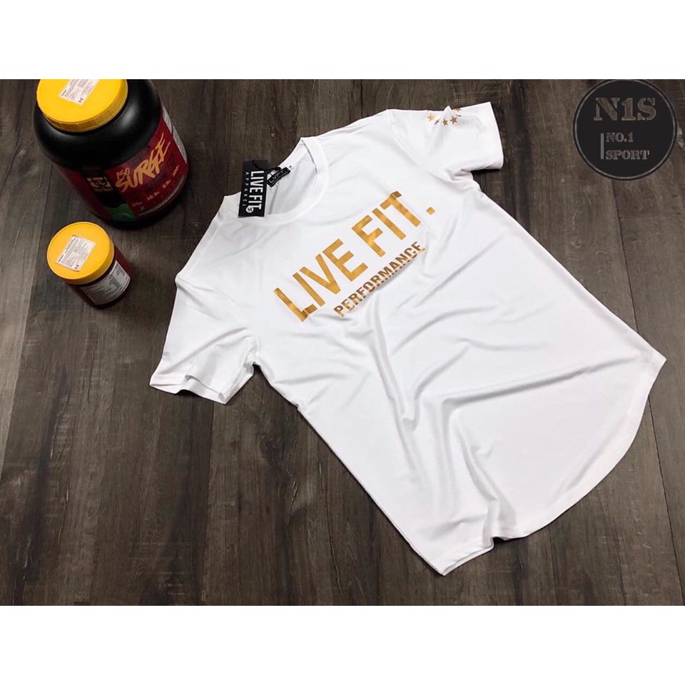 [Hàng Chuẩn] Áo thun body gym Live Fit