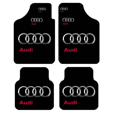 Car Foot Mat Universal Cute Cartoon Four Seasons Floor Mat Easy to Clean Non-Slip Sole Car Mats Suede Floor Mat Washable hku2