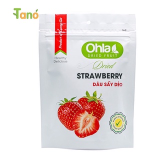 Dâu sấy dẻo ohla túi 100g/ dried strawberry