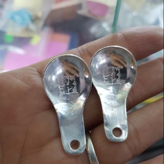 Thìa bạc đánh cảm 2,2cmx4cm