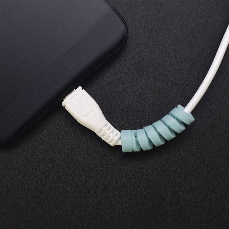 Vỏ Silicon Bảo Vệ Dây Cáp Sạc USB type c Thông Dụng