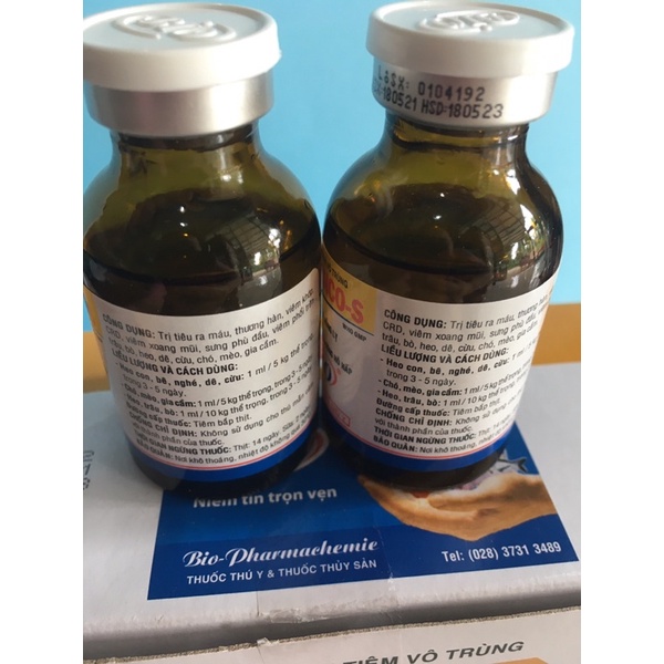BIO_LINCO S 20ml khò khè, sổ mũi, sưng phù đầu.