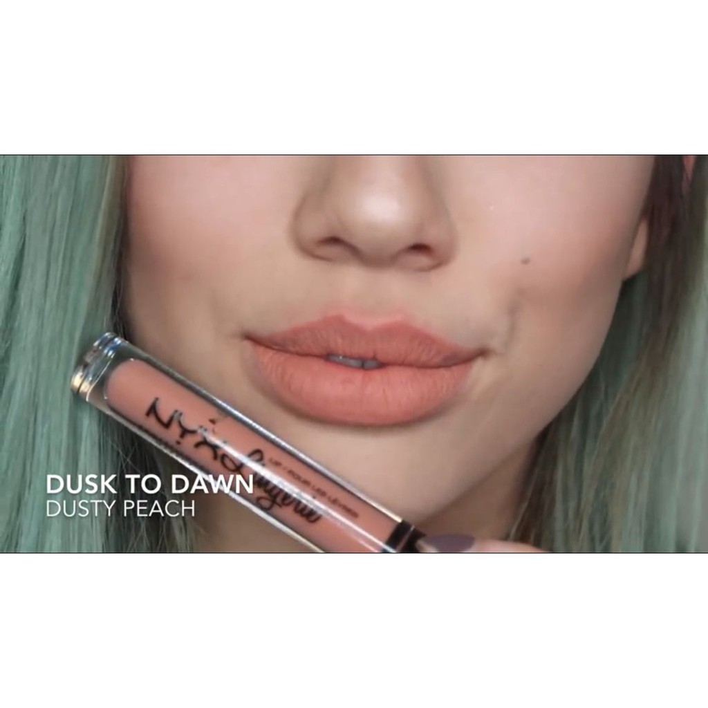 Son kem NYX Lingerie Liquid Matte Lipstick LIPLI19 Dusk to Dawn
