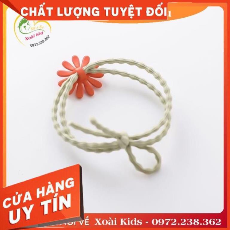 [auth] Dây Buộc Tóc, Cột Tóc Hình Hoa Cúc Cực Xinh Đẹp [Hot]