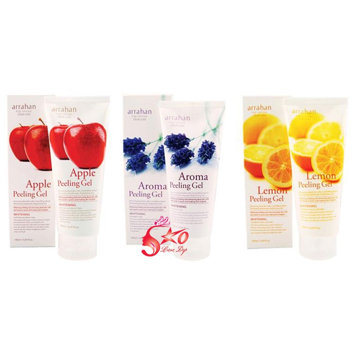 [hot] Tẩy tế bào chết Arrahan Apple Peeling Gel Hương Nhân Sâm 180ml ( Made in Korea - Hàn Quốc]