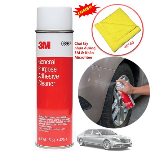 Dung dịch đa năng tẩy keo, tẩy nhựa đường 3M General Purpose Adhesive Cleaner
