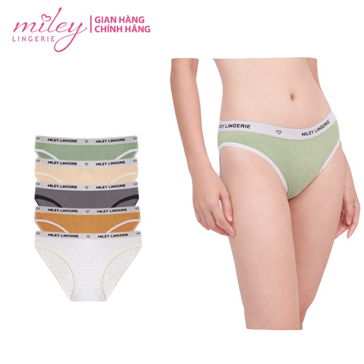 [MUA 2 GIẢM THÊM 5%]Combo 5 Quần Lót Nữ Thể Thao Cao Cấp Melange Active MILEY LINGERIE FCB00 | WebRaoVat - webraovat.net.vn