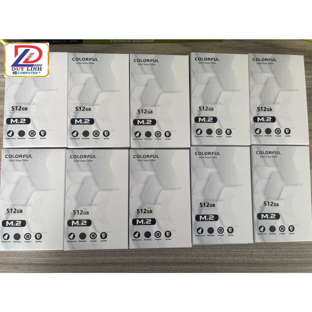 Ổ Cứng New SSD 512GB Colorful Chính Hãng NWH Việt Nam Phân phối - bảo hành 3 năm
