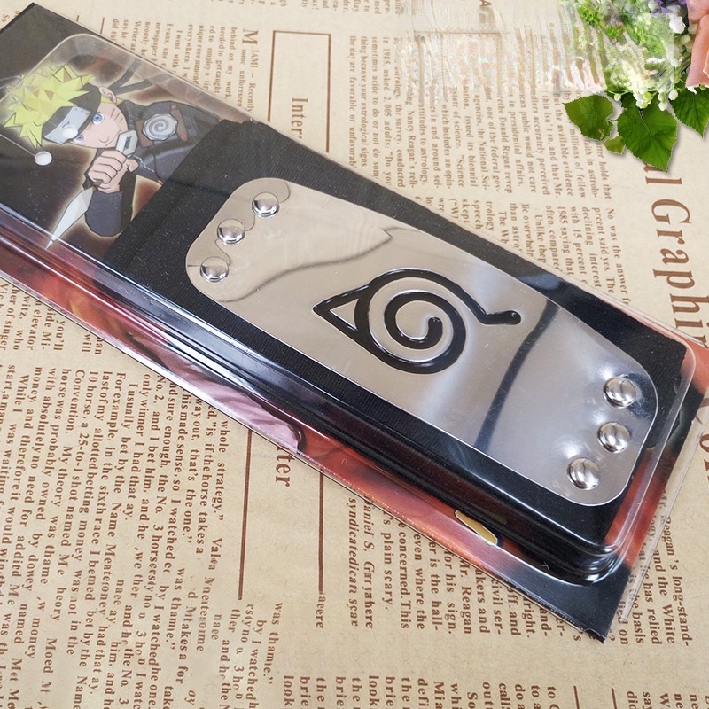Khăn Choàng Cổ Bằng Thép Không Gỉ Họa Tiết Naruto Độc Đáo