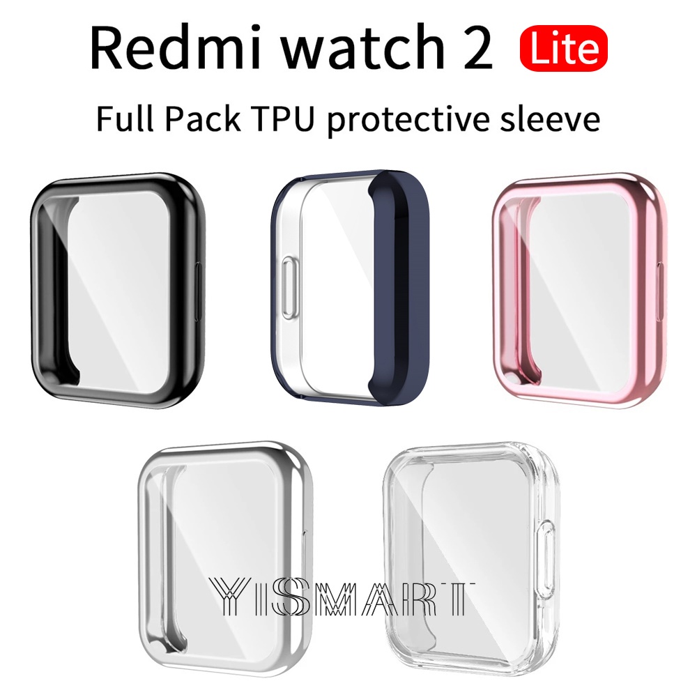 Ốp Bảo Vệ Màn Hình Đồng Hồ Bằng TPU Mềm Trong Suốt Cho Redmi Watch 2 Lite/Redmi Watch 2lite