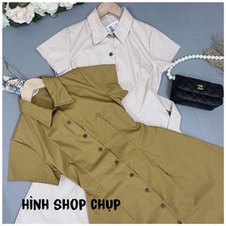Đầm chữ A thắt eo kiểu basic nhã nhặn