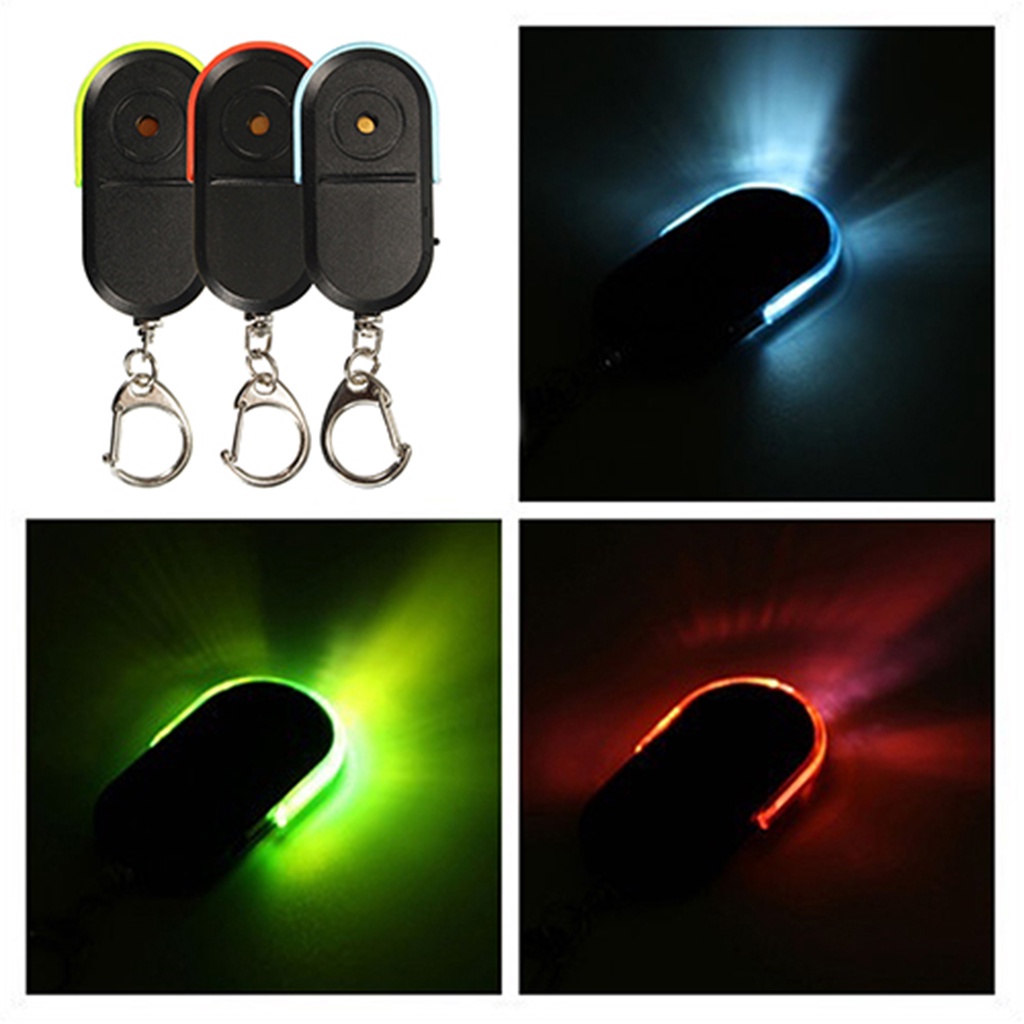Thiết bị định vị chìa khóa không dây có đèn led tiện dụng