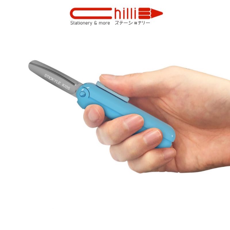 Kéo Mini SUN-STAR Stickyly Kids Có Thể Thu Gọn Cực Tiện Lợi, Dễ Dàng Mang Theo, An Toàn Cho Trẻ
