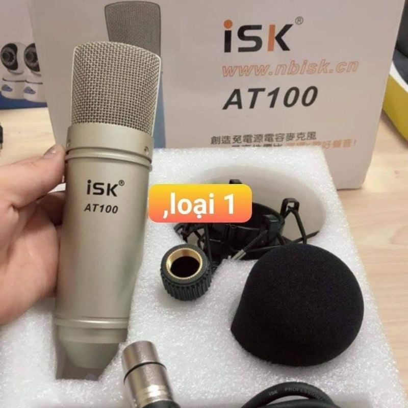 mic thu âm isk at100